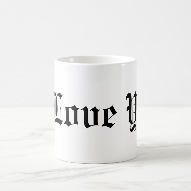 Mug - I Love You (Center)