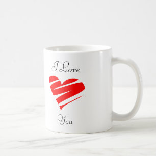 Mug. I love you. Coffee Mug