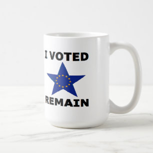 Mug I Voted Remain