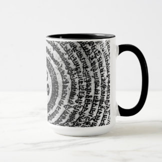 mug, india, om mani padme hum mug