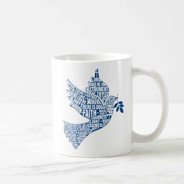 Mug: Instruments of Peace (St. Francis) Coffee Mug (Right)