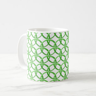 Mug - Interlocking Rings in Green