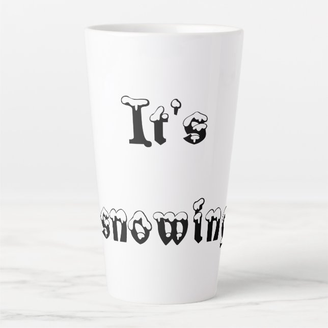 Mug it's snowing (Front)
