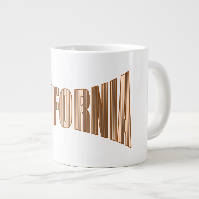 MUG JUMBO CALIFORNIA (Front Right)