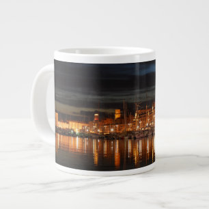 Mug Jumbo Marseille - Le vieux port (nuit)