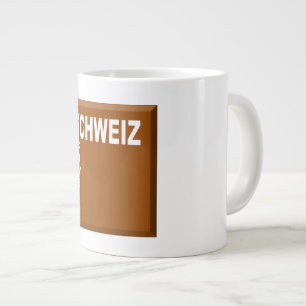 MUG JUMBO WHITE CHOCOLAT SCHWEIZ