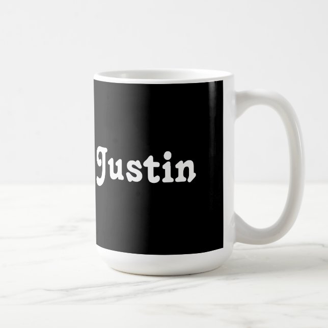 Mug Justin (Right)