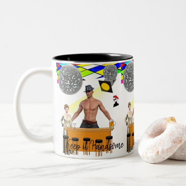 Mug Keep it Handsome Beer (With Donut)