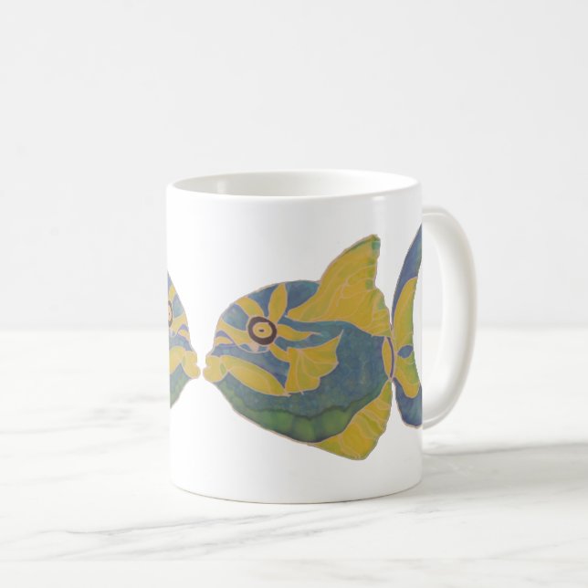 Mug - Kissing Fish (Front Right)