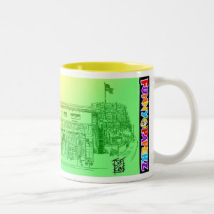 MUG: "KITE SHOP" Two-Tone COFFEE MUG