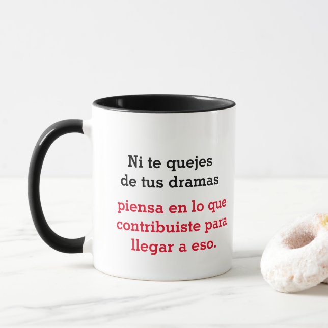 Mug la cruda realidad (With Donut)