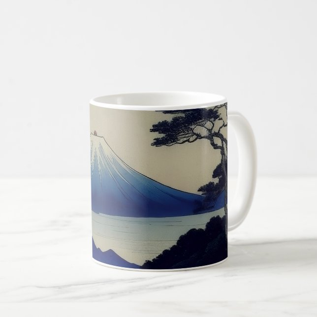 Mug - Lake, Pine and Mountain - Japan (Front Right)