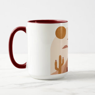 Mug - Large cup - Terracotta by Ludilabel