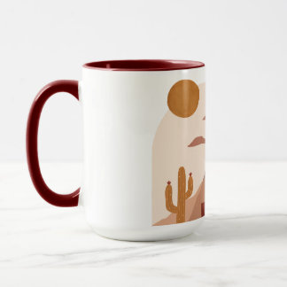Mug - Large cup - Terracotta by Ludilabel