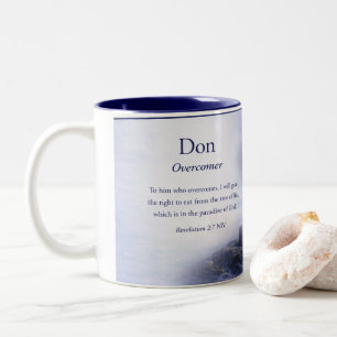 Mug, left-handed, Don Two-Tone Coffee Mug