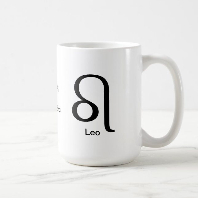 Mug - Leo Glyph (Right)