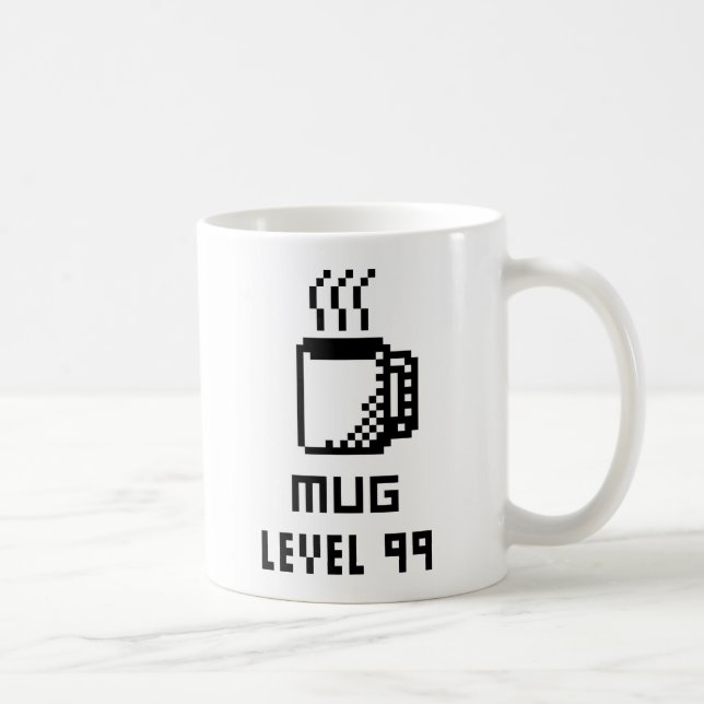 Mug Level 99 8-bit Pixel Art Mug (Right)