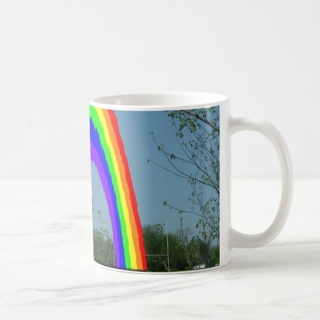 Mug: Longton Rainbow, Longton! Coffee Mug (Right)