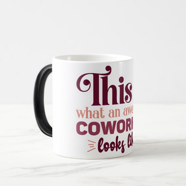 Mug Magic Funny Office Coffee Quotes (Front Left)