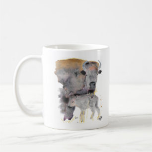 Mug, Mama and baby Buffalo Coffee Mug