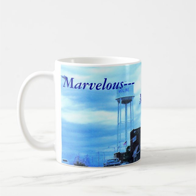 Mug: Marvellous--- Moline, Kansas! Coffee Mug (Left)