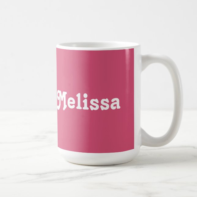 Mug Melissa (Right)
