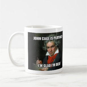 Mug: "Meme" - Beethoven & Cage Coffee Mug
