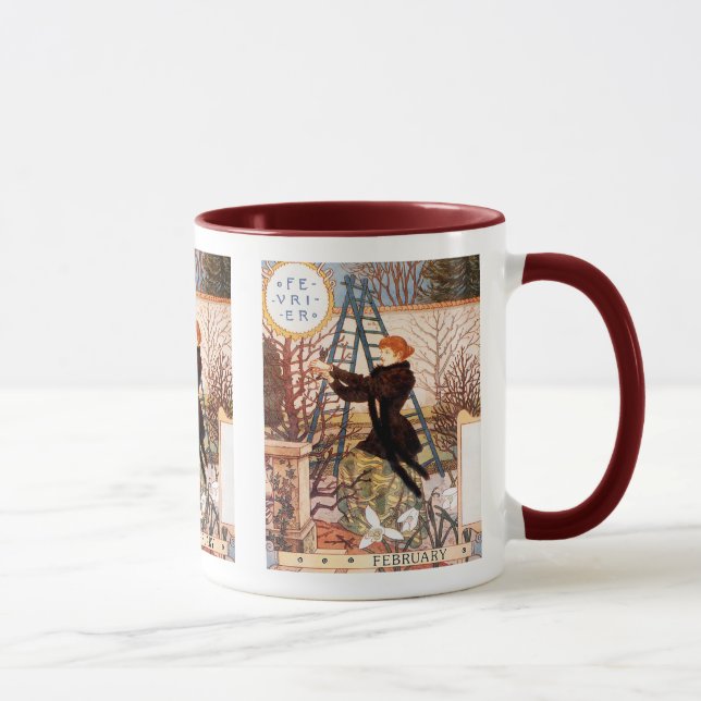 Mug:  Month of February - Février Mug (Right)
