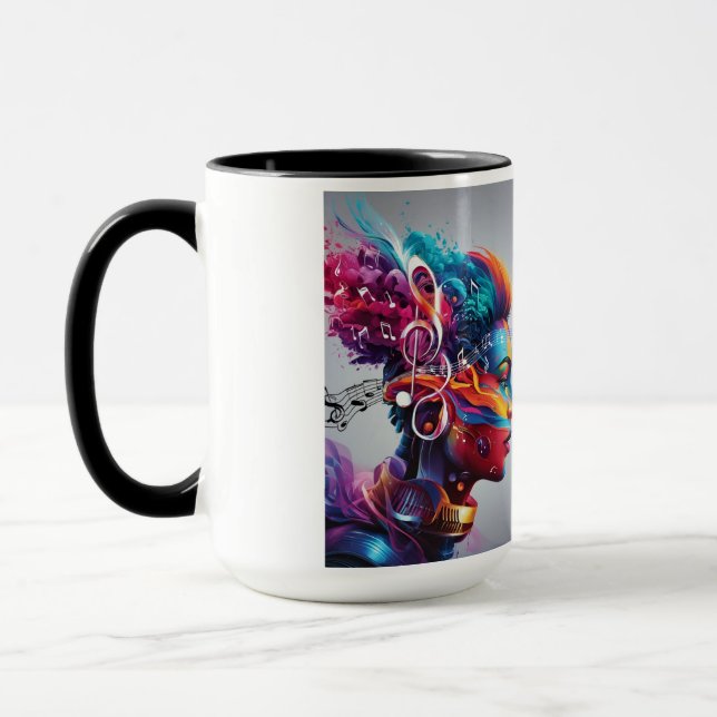 Mug music art (Left)