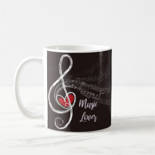 mug Music Lover notes