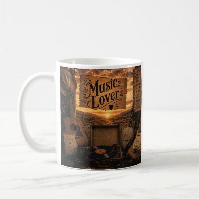 mug Music Lover recorder (Left)