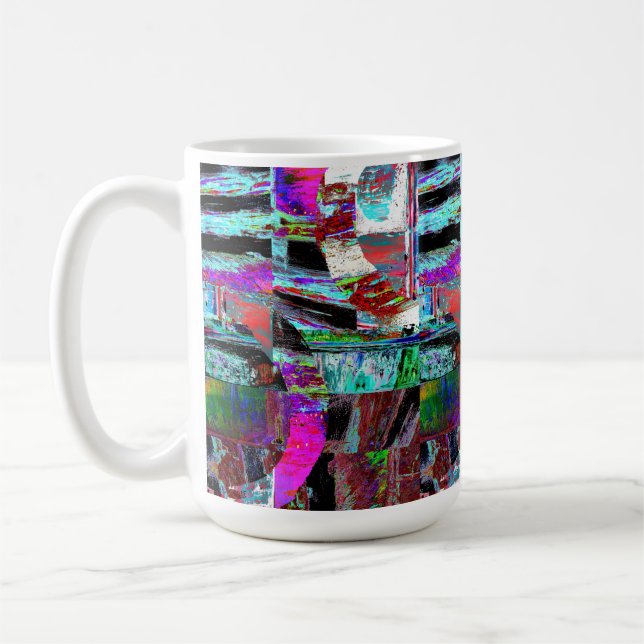 Mug – Neon Pulse (Left)