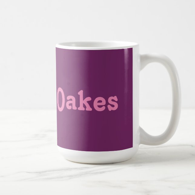 Mug Oakes (Right)