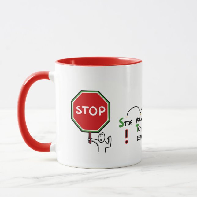 Mug “Of art to take a pause” (Left)