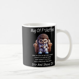 Mug Of Foroffee One Splash Of Cares A Dash Of Kiss
