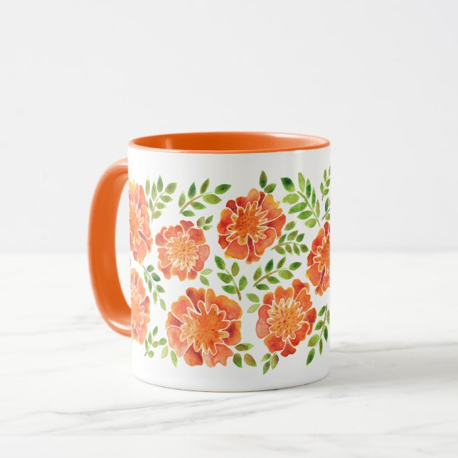 Mug of Marigolds (Front Left)