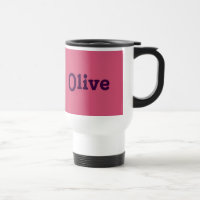 Mug Olive