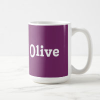Mug Olive