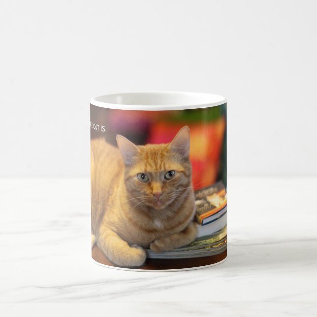Mug Orange Cat (Center)