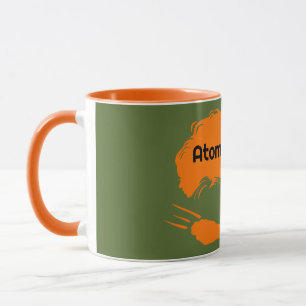 mug orange handle