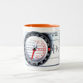 Mug - Orienteering compass
