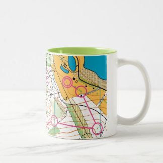 Mug - Orienteering map