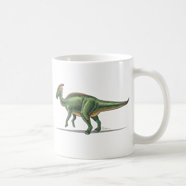 Mug Parasaurolophus Dinosaur (Right)