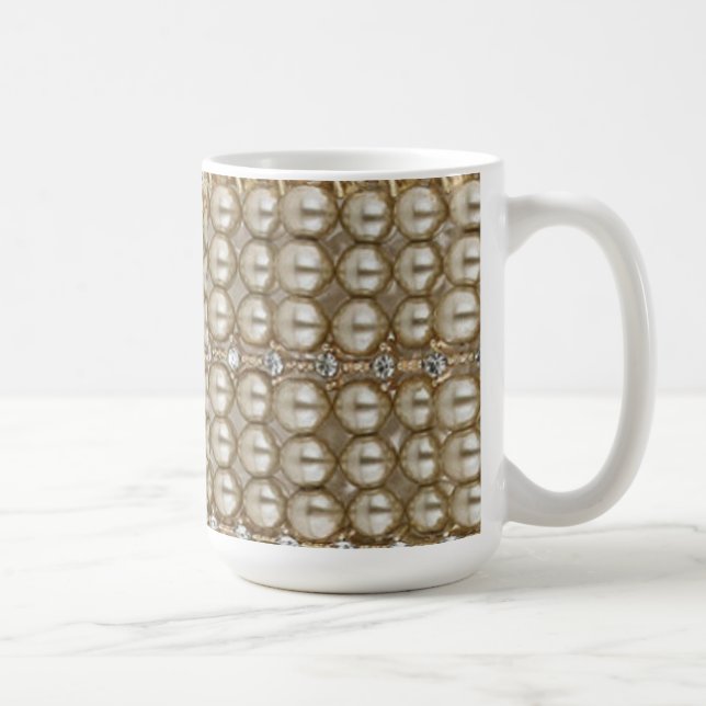 Mug Pearls and Diamonds (Right)