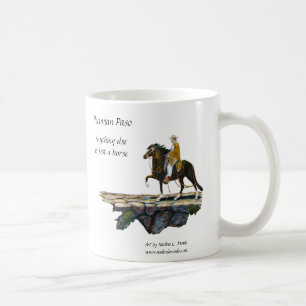 Mug, Peruvian Paso Horse & Rider on Mountain trail Coffee Mug