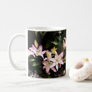 MUG pink/white lilies at Longwood