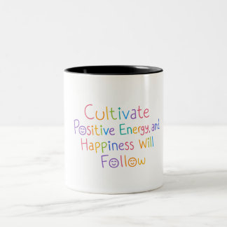 Mug positive energy quote