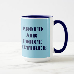 Mug Proud Air Force Retiree