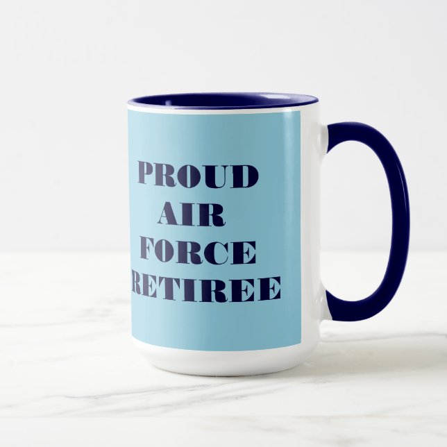 Mug Proud Air Force Retiree (Right)