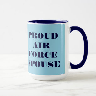 Mug Proud Air Force Spouse
